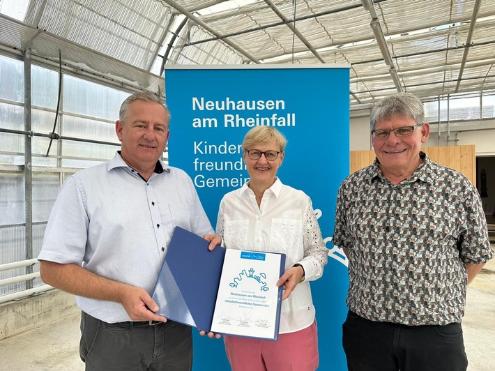 Neuhausen erhält UNICEF Label «Kinderfreundliche Gemeinde»