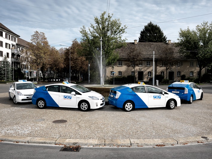 TAXI 7x7: Neu in den Farben von Zürich