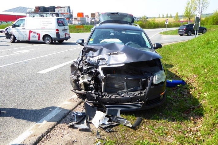 POL-PDWO: Alsheim - Vier Verletzte bei Verkehrsunfall