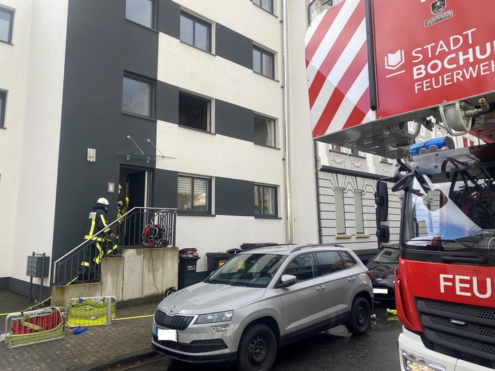 FW-BO: Küchenbrand in Bochum Langendreer