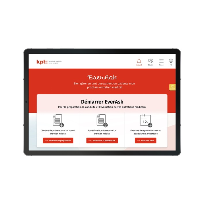 La KPT innove et renforce la compétence des patients