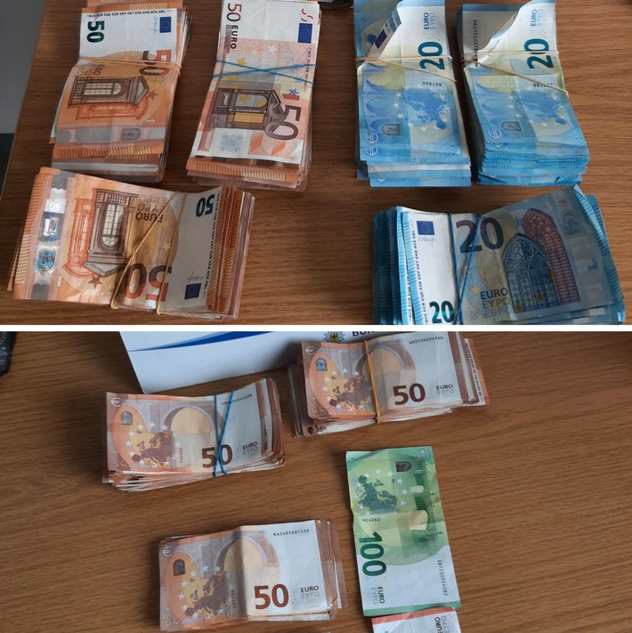 BPOL-BadBentheim: Rund 31.000 Euro sichergestellt - Clearingverfahren wegen Verdachts der Geldwäsche eingeleitet