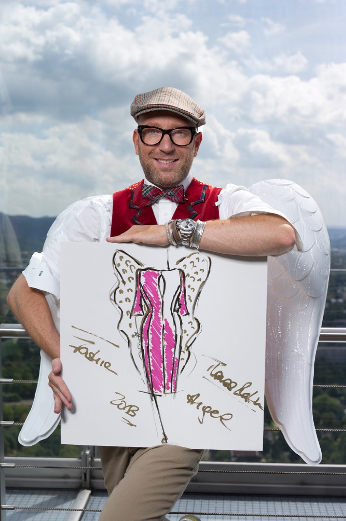 Schutzengel-Kampagne 2013 / TV-Star Thomas Rath sucht 8.000 Schutzengel für Mukoviszidose-Betroffene (BILD)