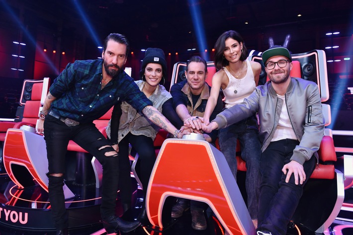 Mehr Coaches, mehr Talente, mehr &quot;The Voice Kids&quot;: Lena Meyer-Landrut, Stefanie Kloß, The BossHoss und Mark Forster ringen ab 17. Februar in SAT.1 um die jungen Stimmen