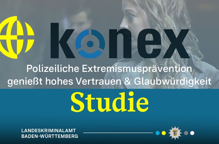 LKA-BW: Bundesweit repräsentative Umfrage zeigt erstmals: Polizeiliche Extremismusprävention genießt hohes Vertrauen und Glaubwürdigkeit