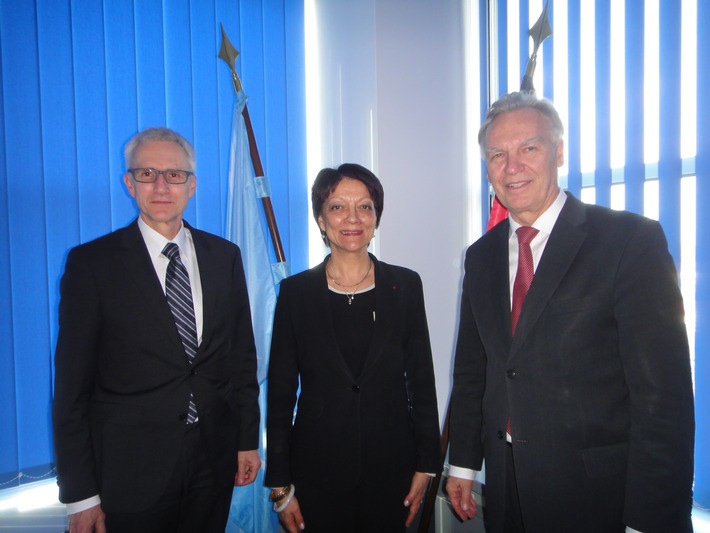 BKA: Gemeinsam gegen das weltweite Verbrechen - Deutschland und Interpol bekräftigen den Willen zur engen Kooperation