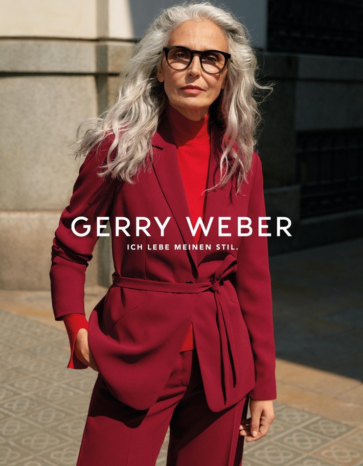 GERRY WEBER wirbt erstmalig mit Best-Ager-Model und startet optimistisch mit breit angelegter Kampagne in die Herbst-/Winter- Saison
