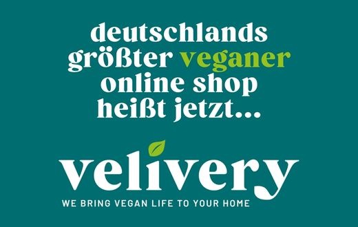 AVE benennt seinen Onlineshop um: www.VANTASTIC-FOODS.de heißt jetzt www.VELIVERY.com