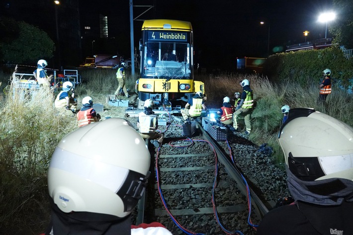 FW Dresden: Informationen zum Einsatzgeschehen der Feuerwehr Dresden vom 19. August 2022