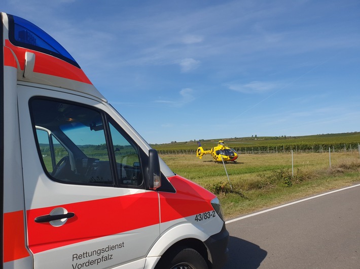 POL-PDNW: Gerolsheim - Verkehrsunfall mit Personenschaden