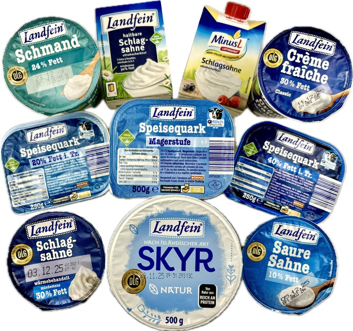 NORMA senkt weiter die Preise: Viele Molkereiprodukte der Eigenmarke Landfein im Preis reduziert! / Auf den Discounter aus Franken ist Verlass