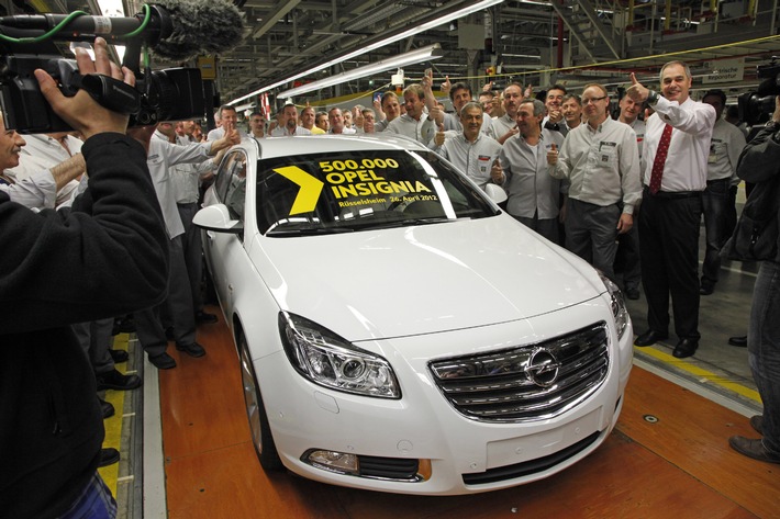 500.000 Opel Insignia aus Rüsselsheim (BILD)