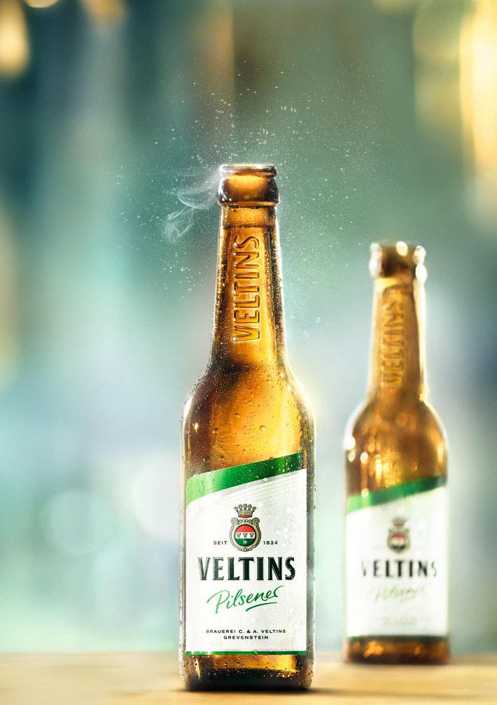 "Öko-Test" honoriert Qualität von Veltins Pils mit "sehr gut"