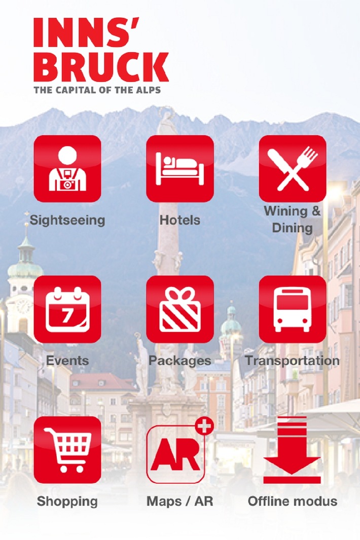 Innsbruck Mobile: die Hauptstadt der Alpen in Ihrer Hand - BILD