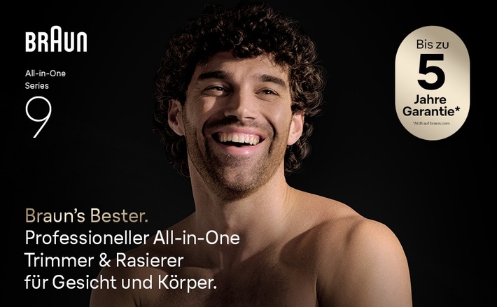 Braun All-in-One Series 9: Das vielseitige Styling-Set für Männer. Für jeden Look. Für jeden Tag.