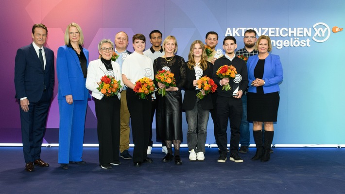 "XY-Preis" 2024: Bundesinnenministerin Nancy Faeser ehrt neun Menschen für ihren mutigen Einsatz