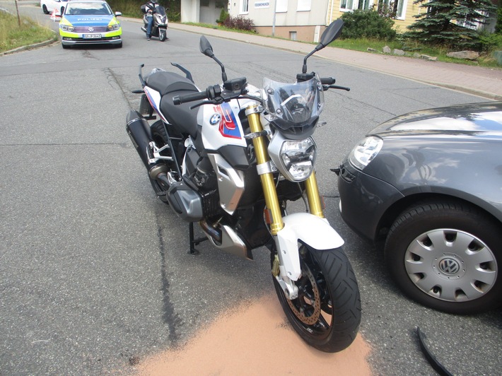 POL-GS: Verkehrsunfall mit beteiligtem Motorradfahrer in St. Andreasberg.