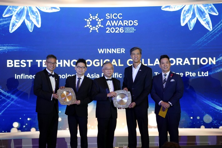 Infineon and Tack One win SICC Award for Best Technological Collaboration
