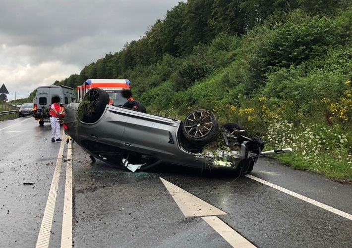 POL-PDPS: Unfall mit leichtverletzter Person