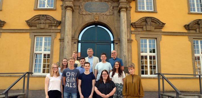 Berufsstarter: Für zehn neue Auszubildende beginnt an der Universität Osnabrück ein neuer Lebensabschnitt