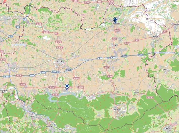 POL-SO: Kreis Soest - Wohnungseinbruchradar