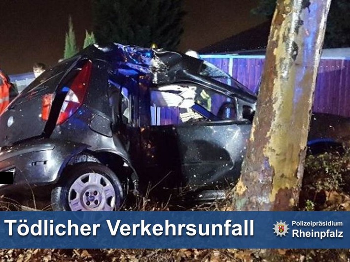 POL-PPRP: Tödlicher Verkehrsunfall