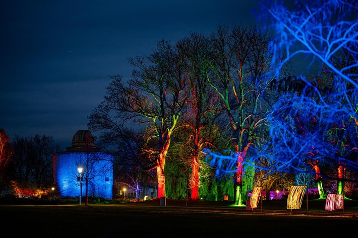 Wunderbare Ferienzeit im egapark Erfurt: Winterleuchten, Drachenfieber sowie Naturerlebnisse in Wüste und Urwald