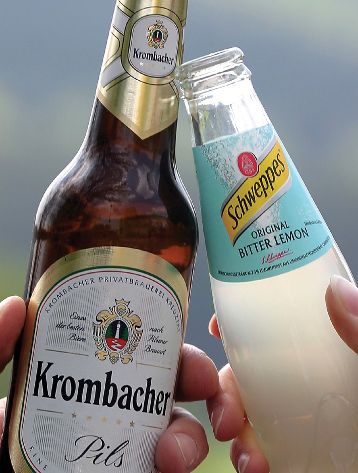 Krombacher übernimmt Markenrechte für Schweppes in Deutschland und Österreich / Ebenfalls Vertriebsrechte für Orangina erworben