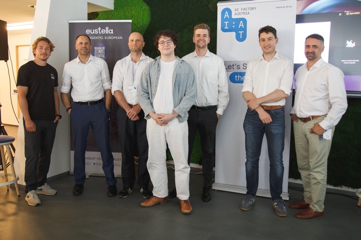 Coworking Hub der AI Factory Austria AI:AT als Sprungbrett: eustella launcht souveräne KI-Agenten-Plattform