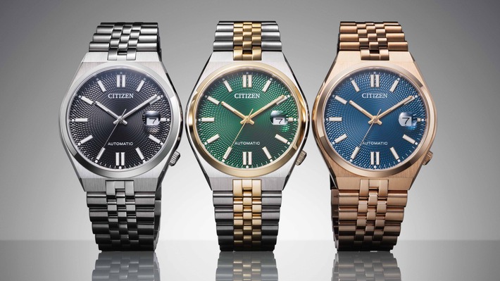 CITIZEN TSUYOSA 60 Automatic - neues Werk mit 60 Stunden Gangreserve und mehrgliedriges Band