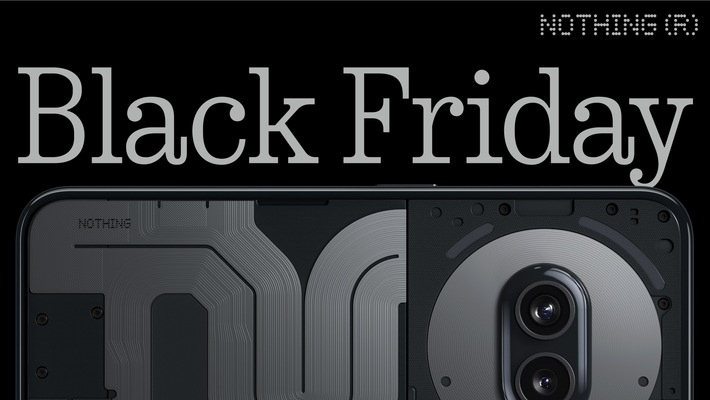 Nothing läutet die Festtage mit exklusiven Black Friday-Deals ein