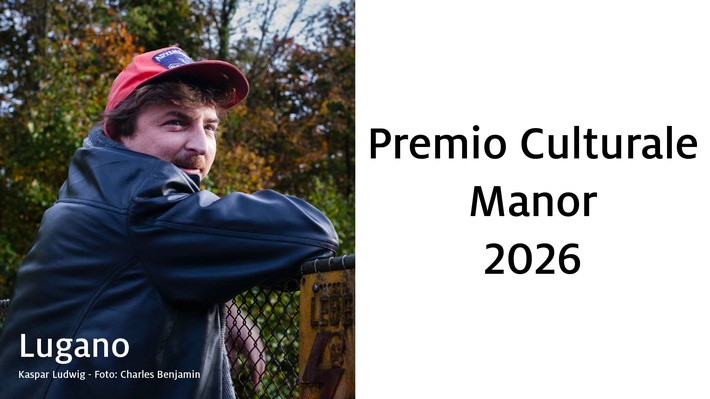 Il Premio Culturale Manor Ticino 2026 assegnato a Kaspar Ludwig