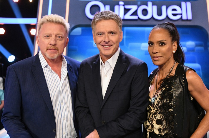 Das Erste: Spiel, Satz & Sieg für Boris und Barbara Becker? Erster gemeinsamer Auftritt in deutscher TV-Show bei Jörg Pilawas "Quizduell-Olymp"