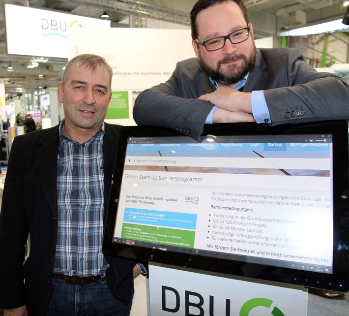 Digital Umweltprobleme lösen: DBU stützt grüne Start-ups