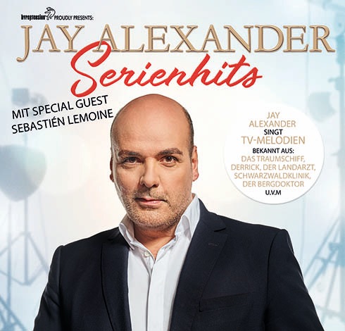 JAY ALEXANDER geht mit seinem brandneuen Album "Serienhits" auf Tournee