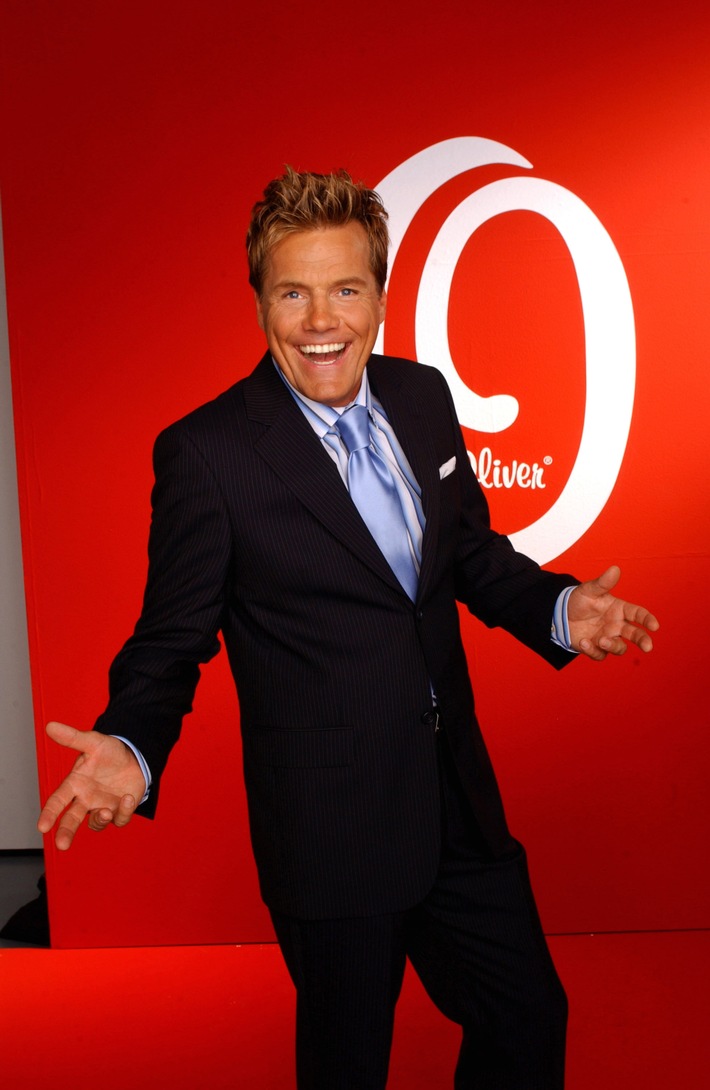 Bohlens neue Kleider: Dieter Bohlen unterschreibt Werbevertrag mit s.Oliver - "...weil ich mich in den coolen Klamotten wohl fühle - und gutes Aussehen einfach zum Erfolg dazu gehört!"