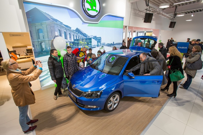 Bühne frei für den neuen SKODA Fabia (FOTO)