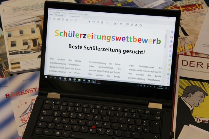 Provinzial-Schülerzeitungswettbewerb gestartet