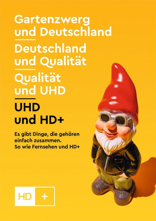HD+ startet aufmerksamkeitsstarke Imagekampagne / "Fernsehen und HD+ gehören einfach zusammen"