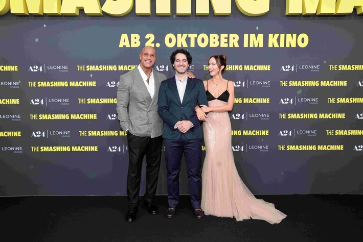 THE SMASHING MACHINE feiert gewaltige Deutschlandpremiere in Berlin