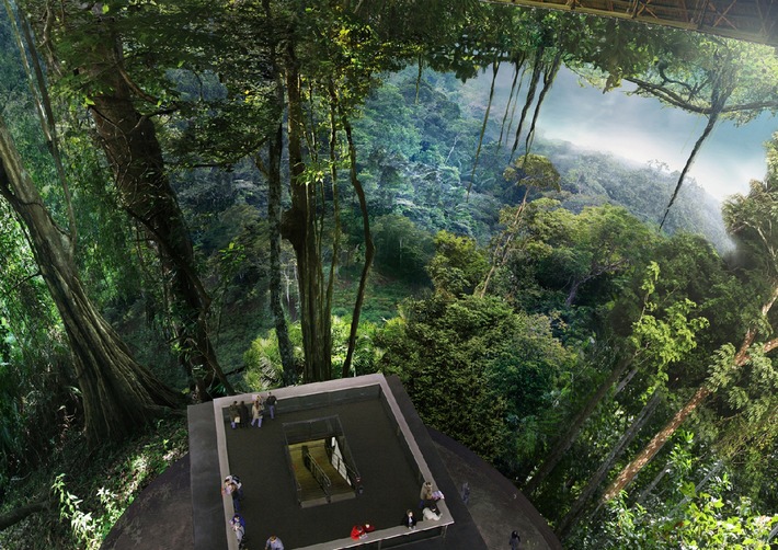 AMAZONIEN - Die Wunderwelt Regenwald auf 360 Grad mit Yadegar Asisis Zauberbild der Natur