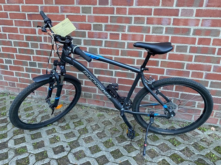 POL-HL: OH-Bad Schwartau / Polizei sucht Eigentümer eines neuwertigen Mountainbikes