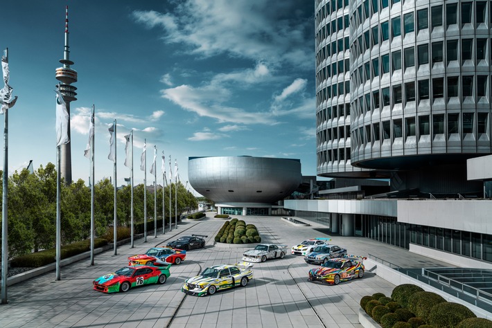 Die BMW Art Car Collection feiert 50. Geburtstag mit Welttournee