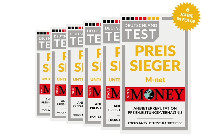 M-net hat das beste Preis-Leistungs-Verhältnis