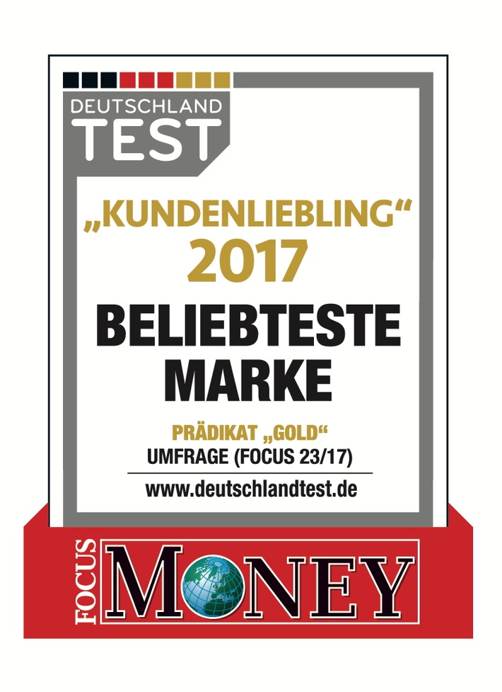 Kumho ist &quot;Kundenliebling 2017&quot;