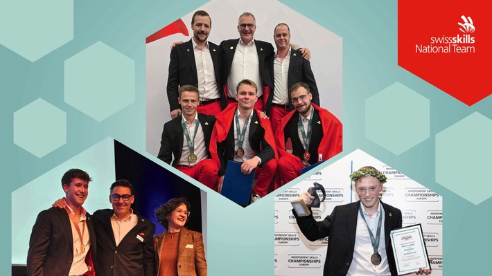 Drei weitere Medaillen auf europäischer Bühne