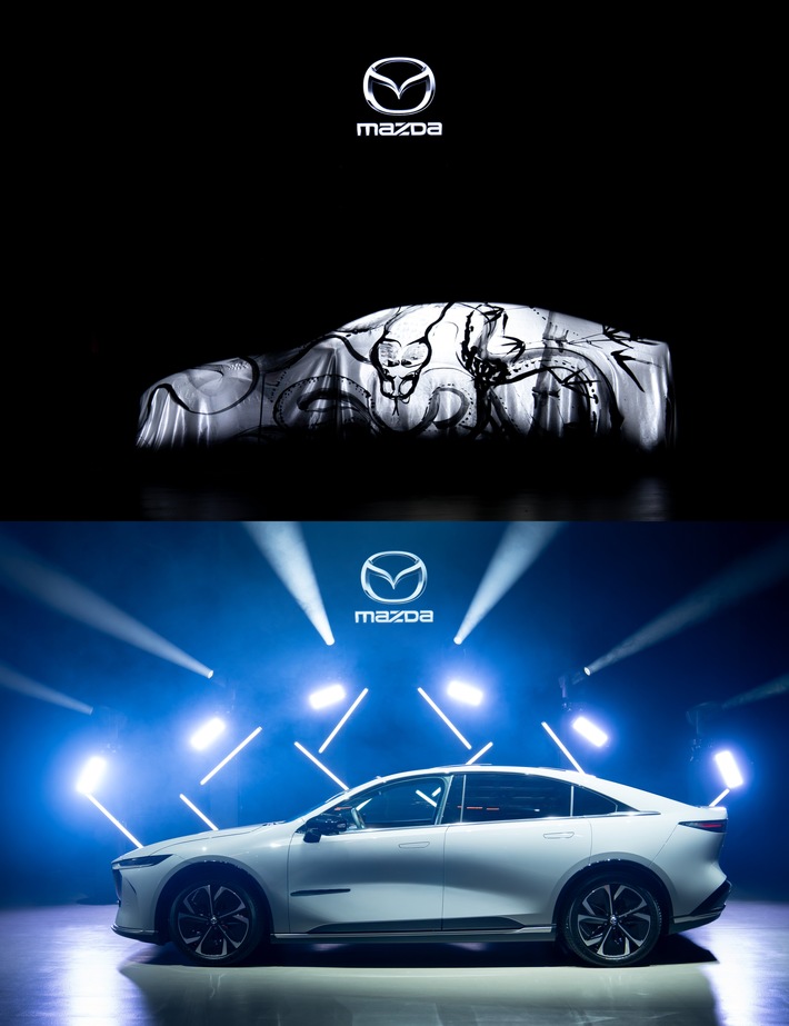 Ein elektrisierendes Erlebnis mit japanischer Handwerkskunst zum Launch des brandneuen Mazda6e
