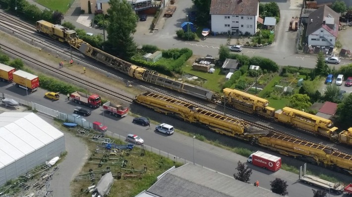 BPOLI-KN: Update zum Bahnbetriebsunfall Nähe Bahnhof Radolfzell (15:23 Uhr)