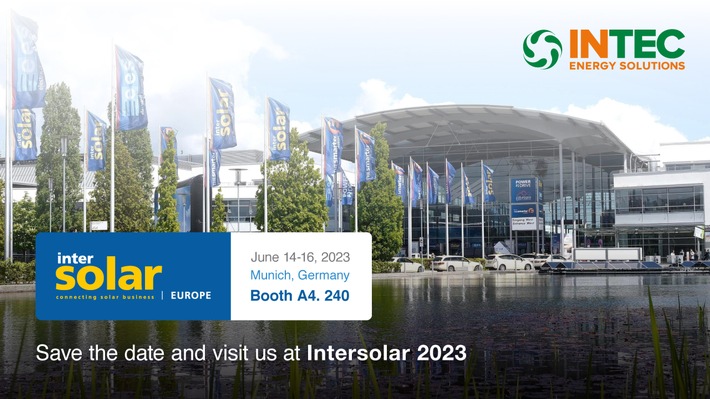 INTEC Energy Solutions is ready to participate in INTERSOLAR Europe 2023