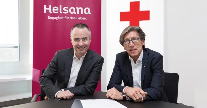 Helsana und das Schweizerische Rote Kreuz bündeln ihre Kräfte in der Corona-Pandemie